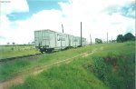 Cimento Ribeirão cars derailed in the Avaré yard